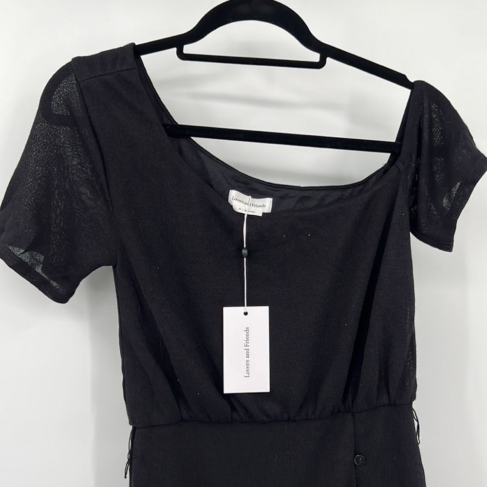 Lovers and Friends Eden Midi Dress in Black XS - Picture 6 of 9